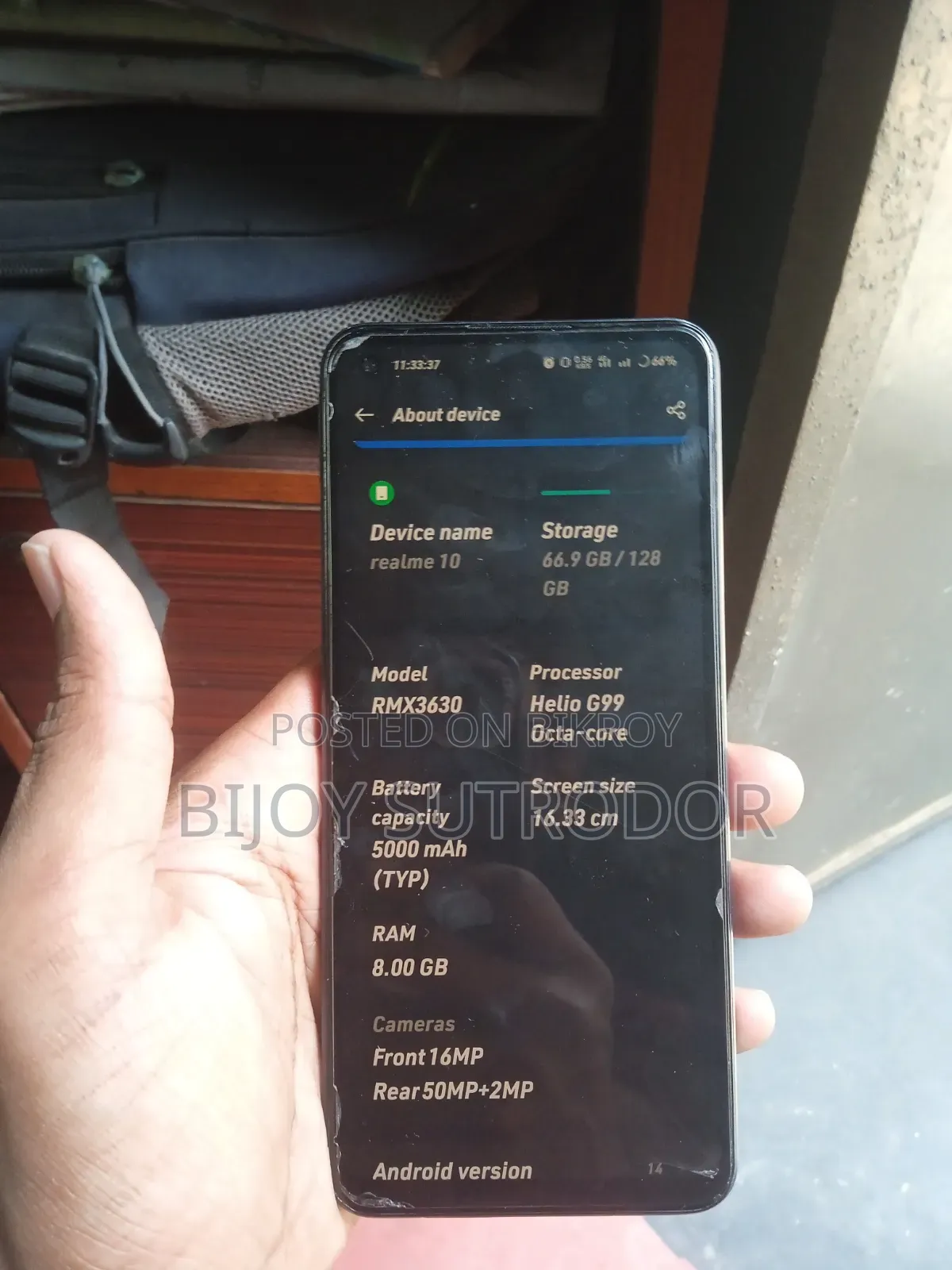 Realme 10 128 GB Black