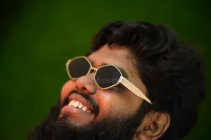 পলিগোনাল পুরুষ ও মহিলাদের সানগ্লাস