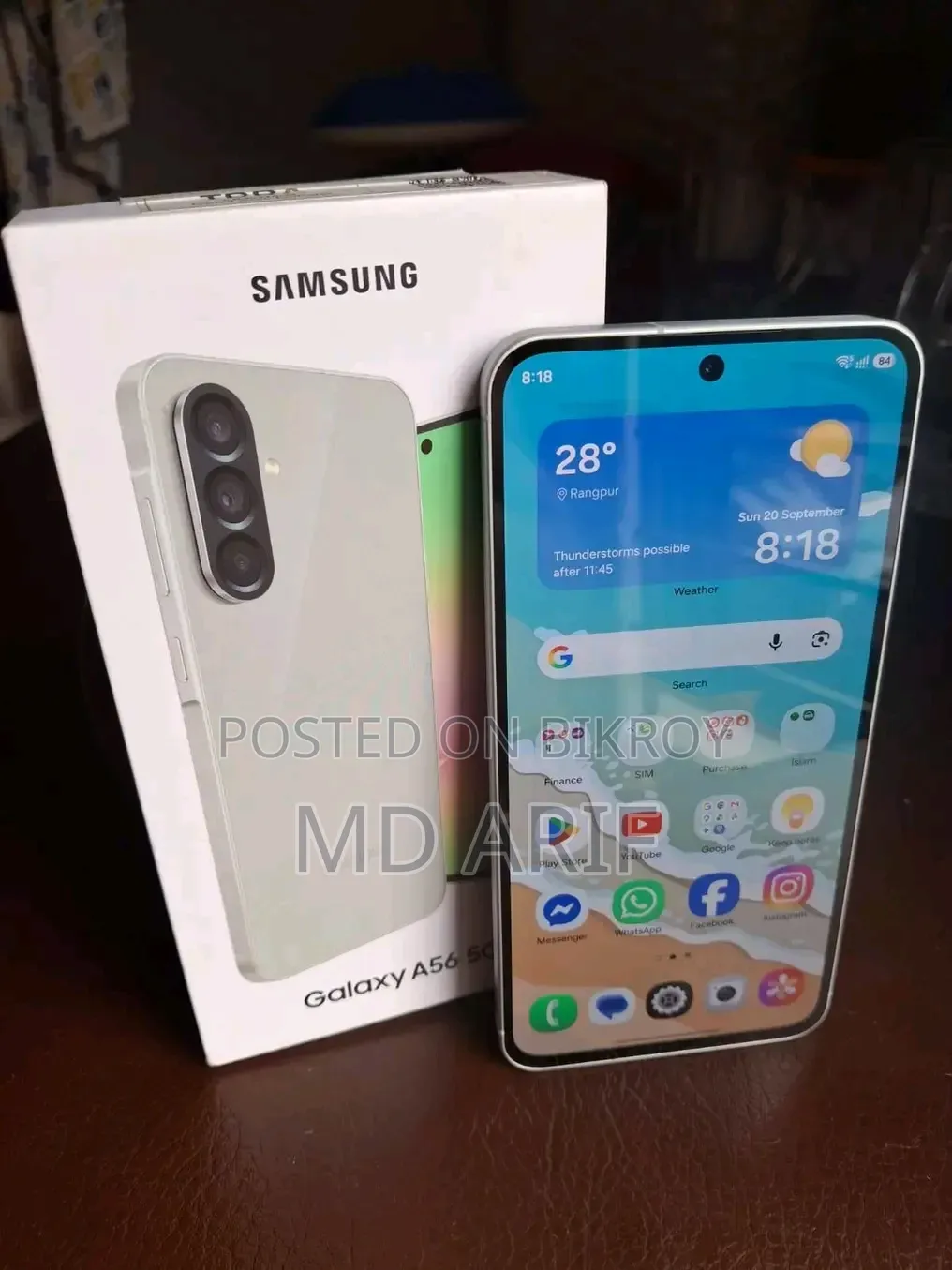 Samsung Galaxy A56 256 GB Gray