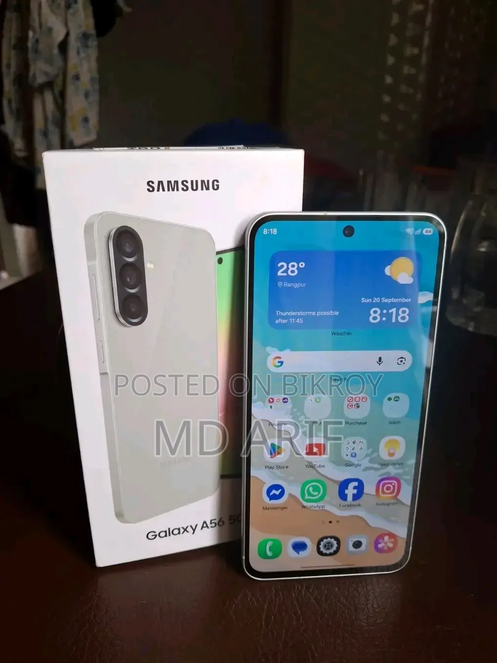 Samsung Galaxy A56 256 GB Gray