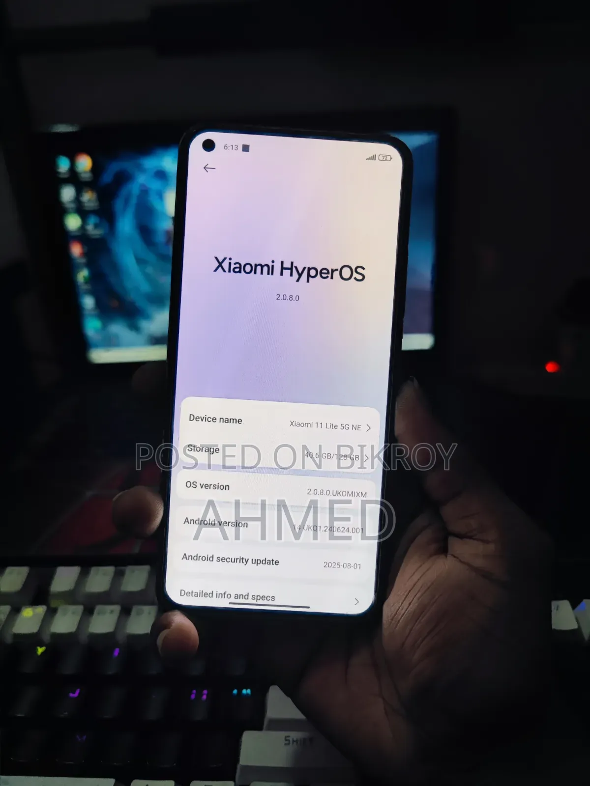 Xiaomi 11 Lite 5G NE 128 GB White