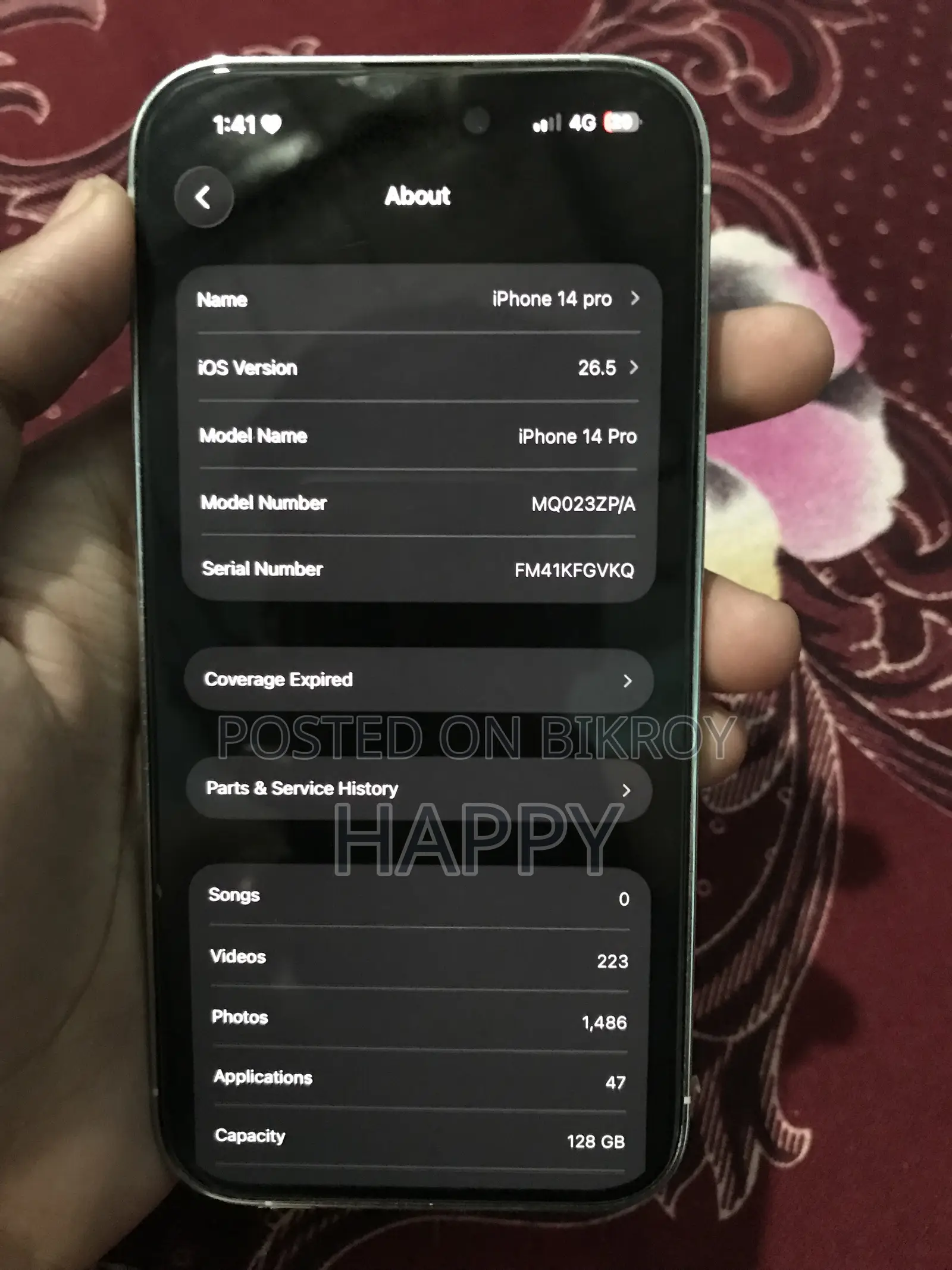 Apple iPhone 14 Pro 128 GB White
