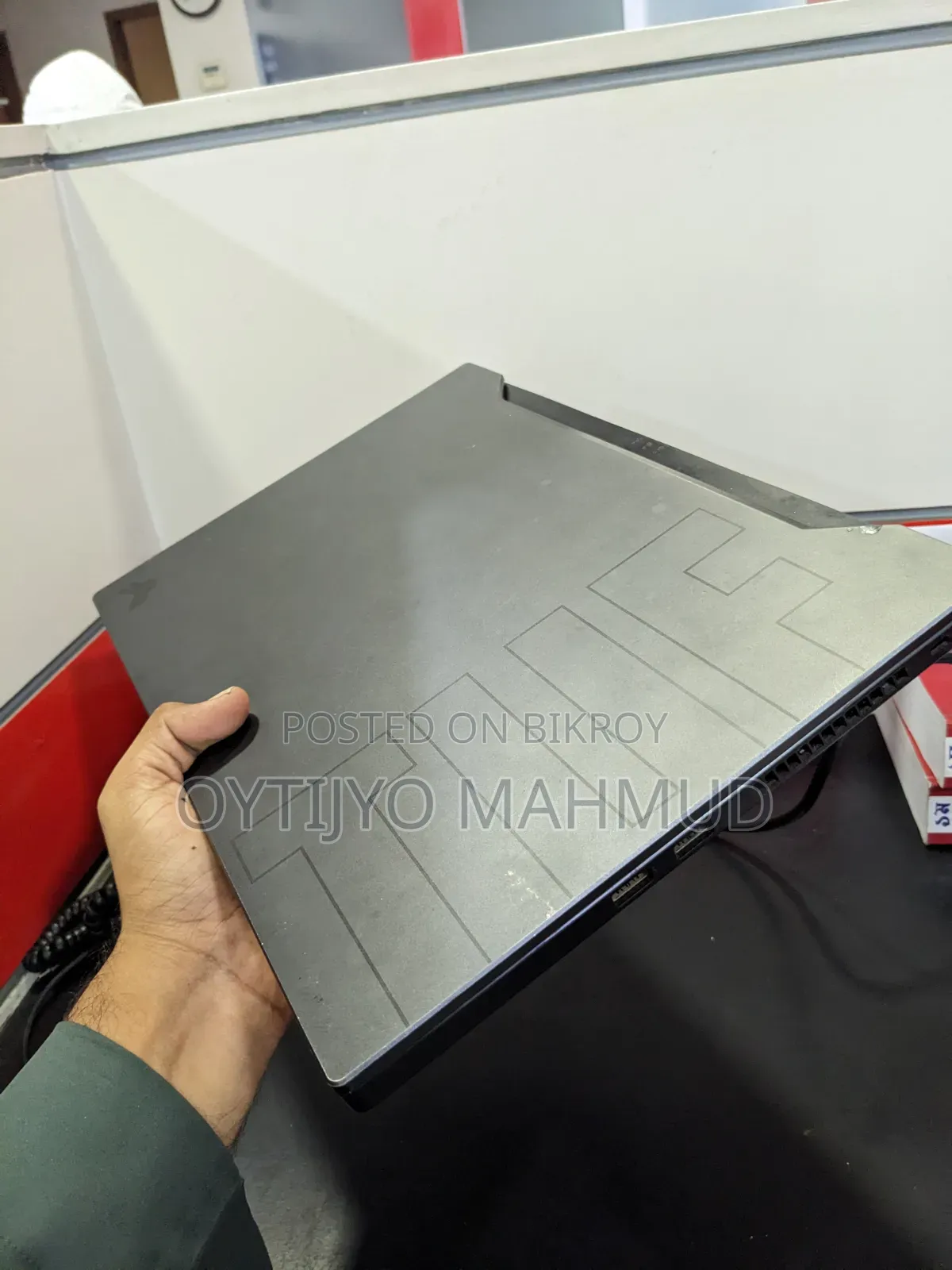ল্যাপটপ আসুস টিইউএফ ড্যাশ এফ১৫ ১৬জিবি ইন্টেল কোর আই৫ এসএসডি ৫১২জিবি