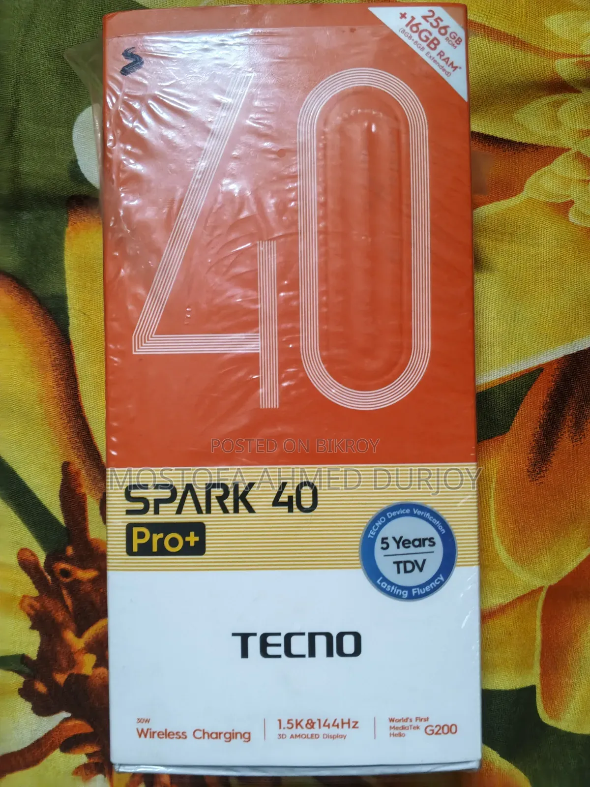 Tecno Spark 40 Pro+ 256 GB Bronze
