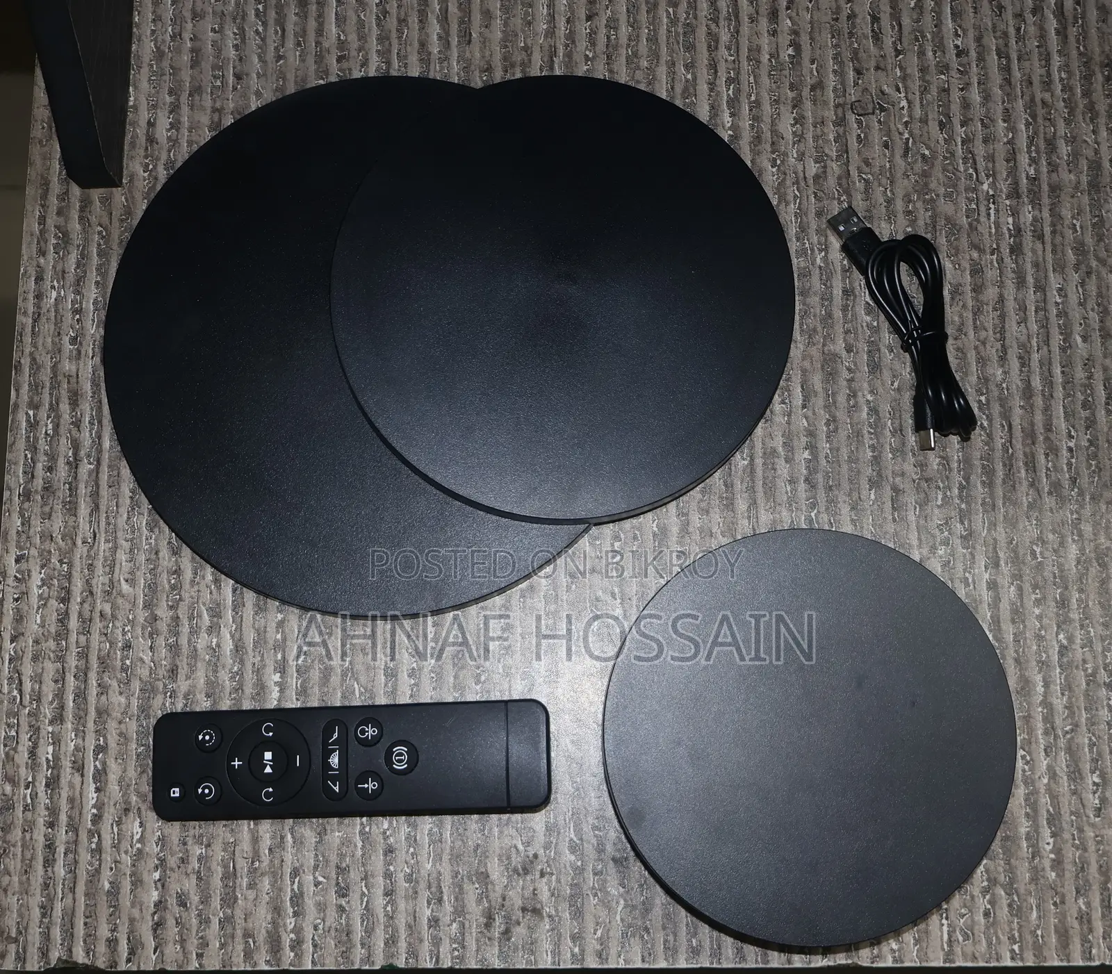 3-in-1 Electric Turntable / 360° Rotating Display Stand (Like New)