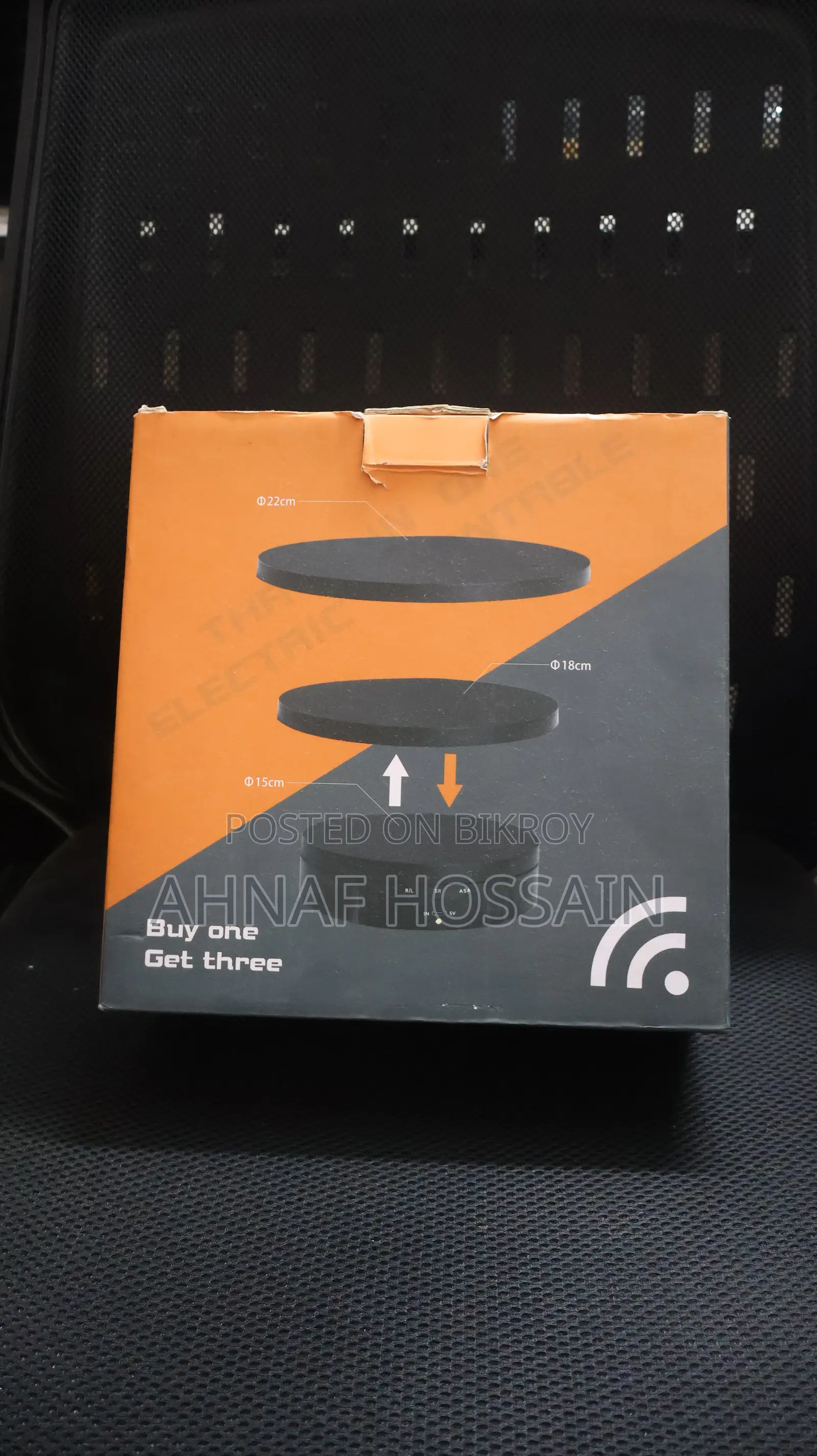 3-in-1 Electric Turntable / 360° Rotating Display Stand (Like New)