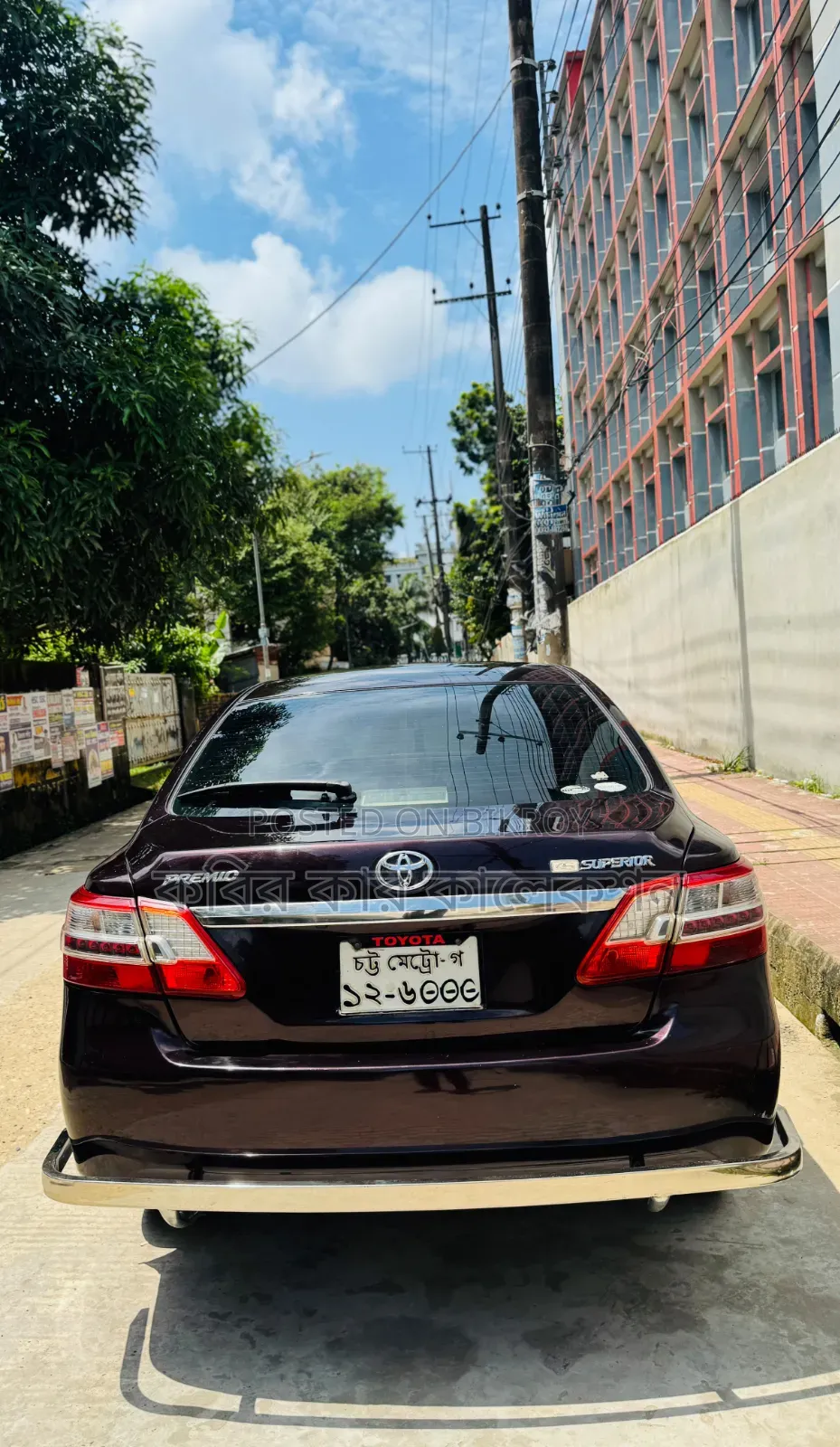 Toyota Premio 2009 Maroon