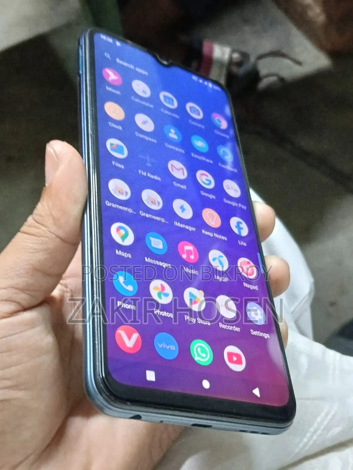 Vivo Y12s ৩২ জিবি ব্ল্যাক