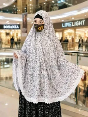 Ladies Free Size Orbindu Voile Fabric Hijab