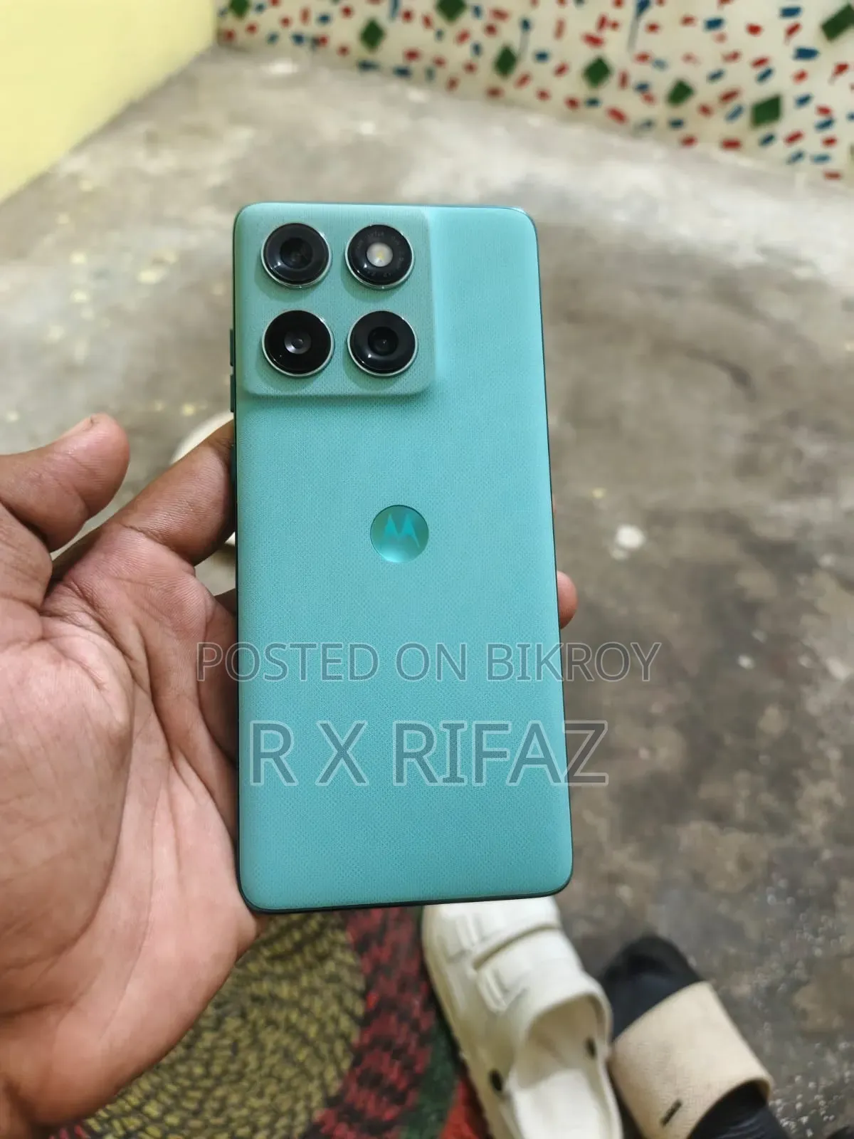 মোটোরোলা এজ ৫০ ফিউশন ২৫৬ জিবি ব্লু