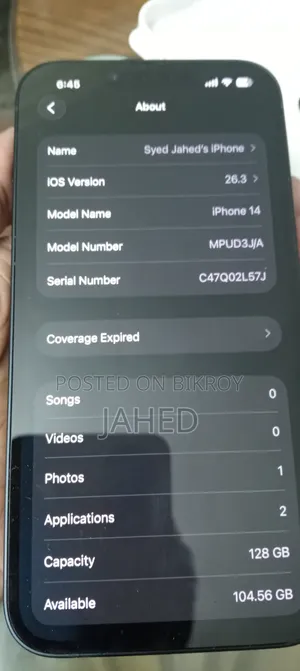 Apple iPhone 14 128 GB Blue