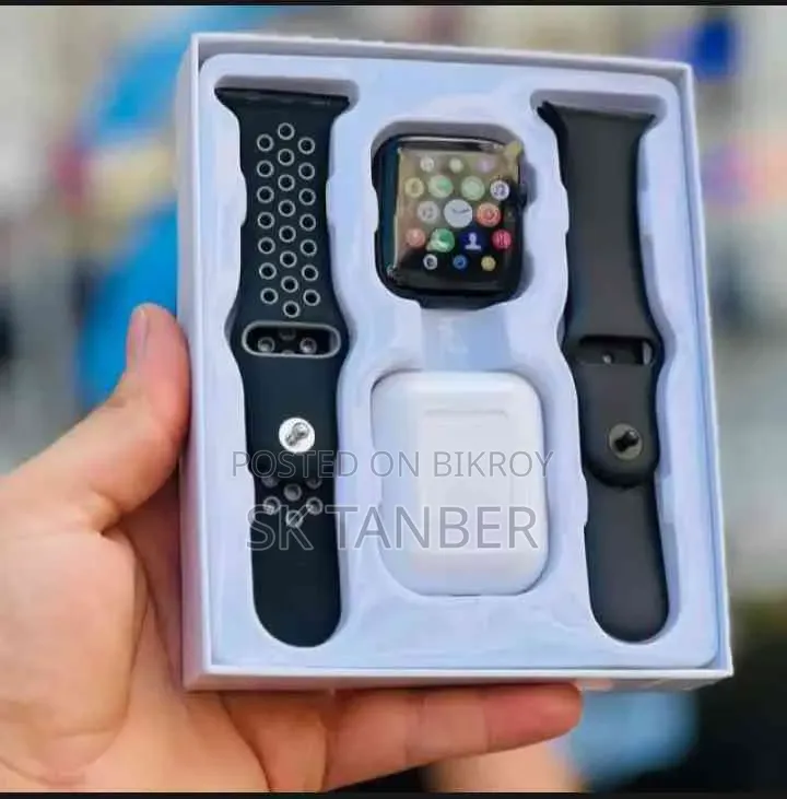 T55 Pro Max Bluetooth Calling Smartwatch with Free 2 Pairs