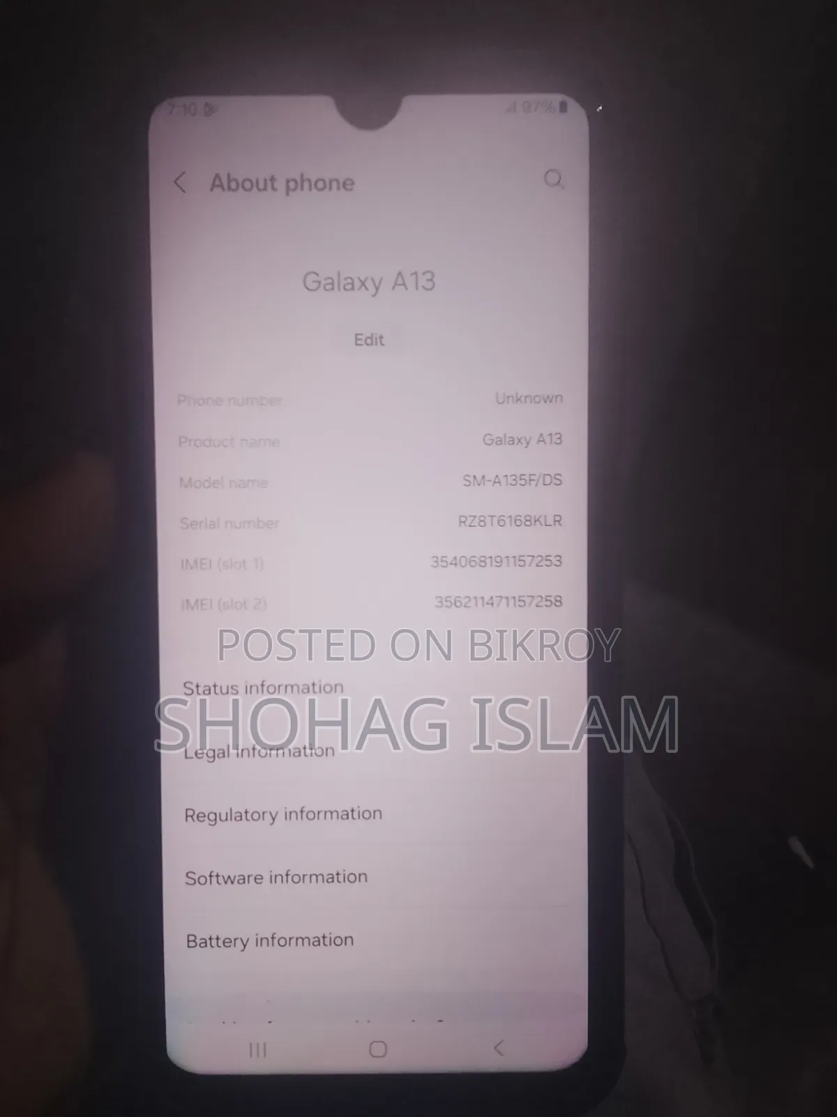 Samsung Galaxy A13 128 GB Silver