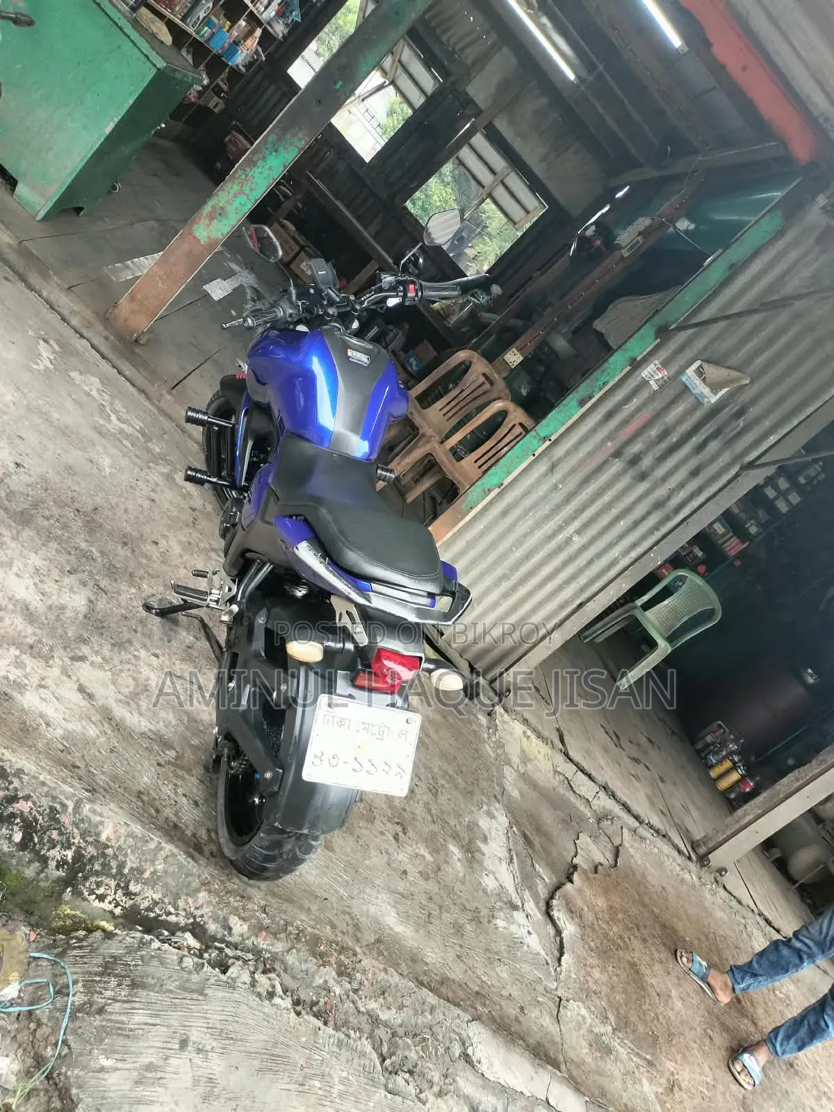 Yamaha FZ ২০১৯ নীল