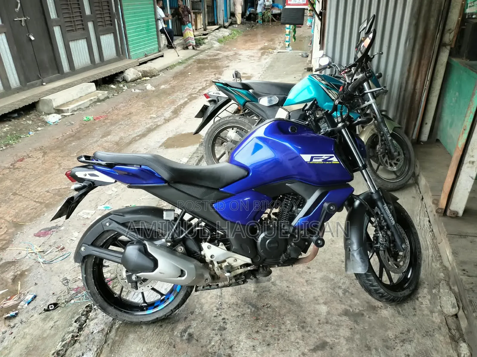 Yamaha FZ ২০১৯ নীল