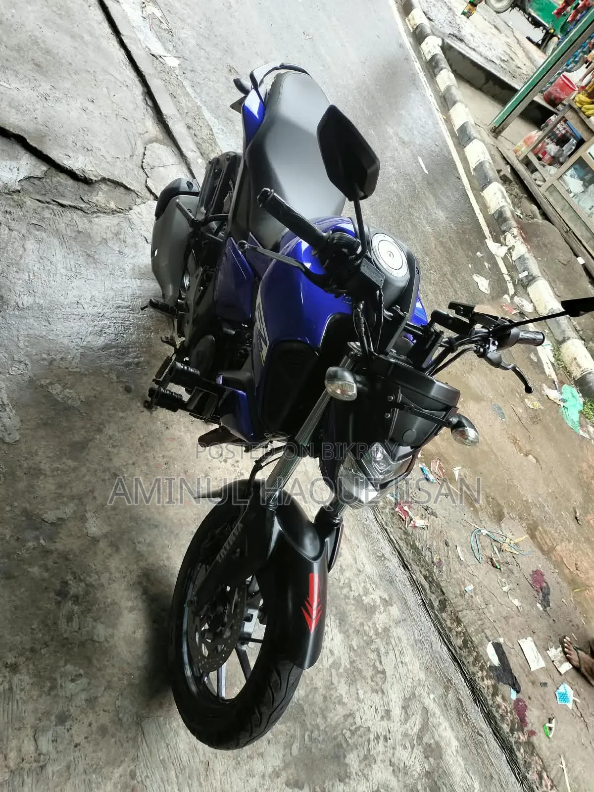 Yamaha FZ ২০১৯ নীল