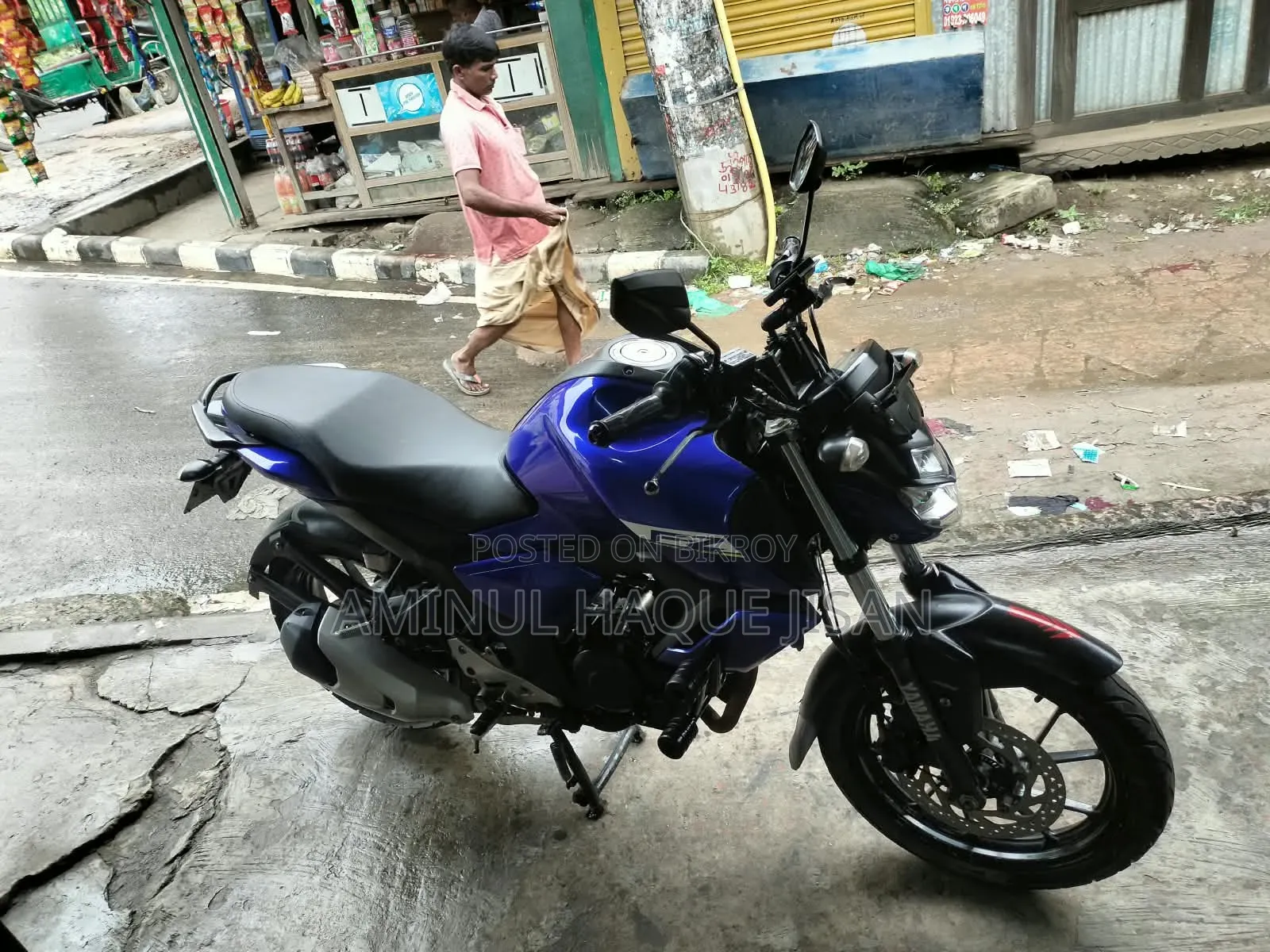 Yamaha FZ ২০১৯ নীল