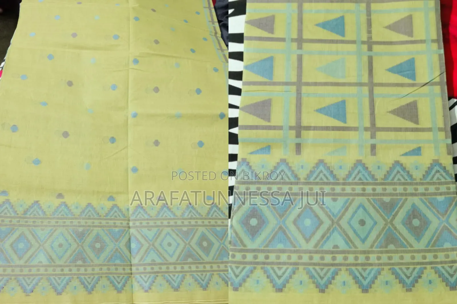 ব্র্যান্ড নিউ কটন শাড়ি