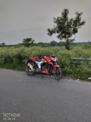 TVS Apache RTR 160 4V 2020 Red