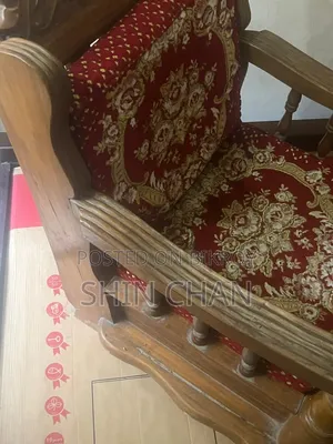 Wooden Sofa. 2 Pcs