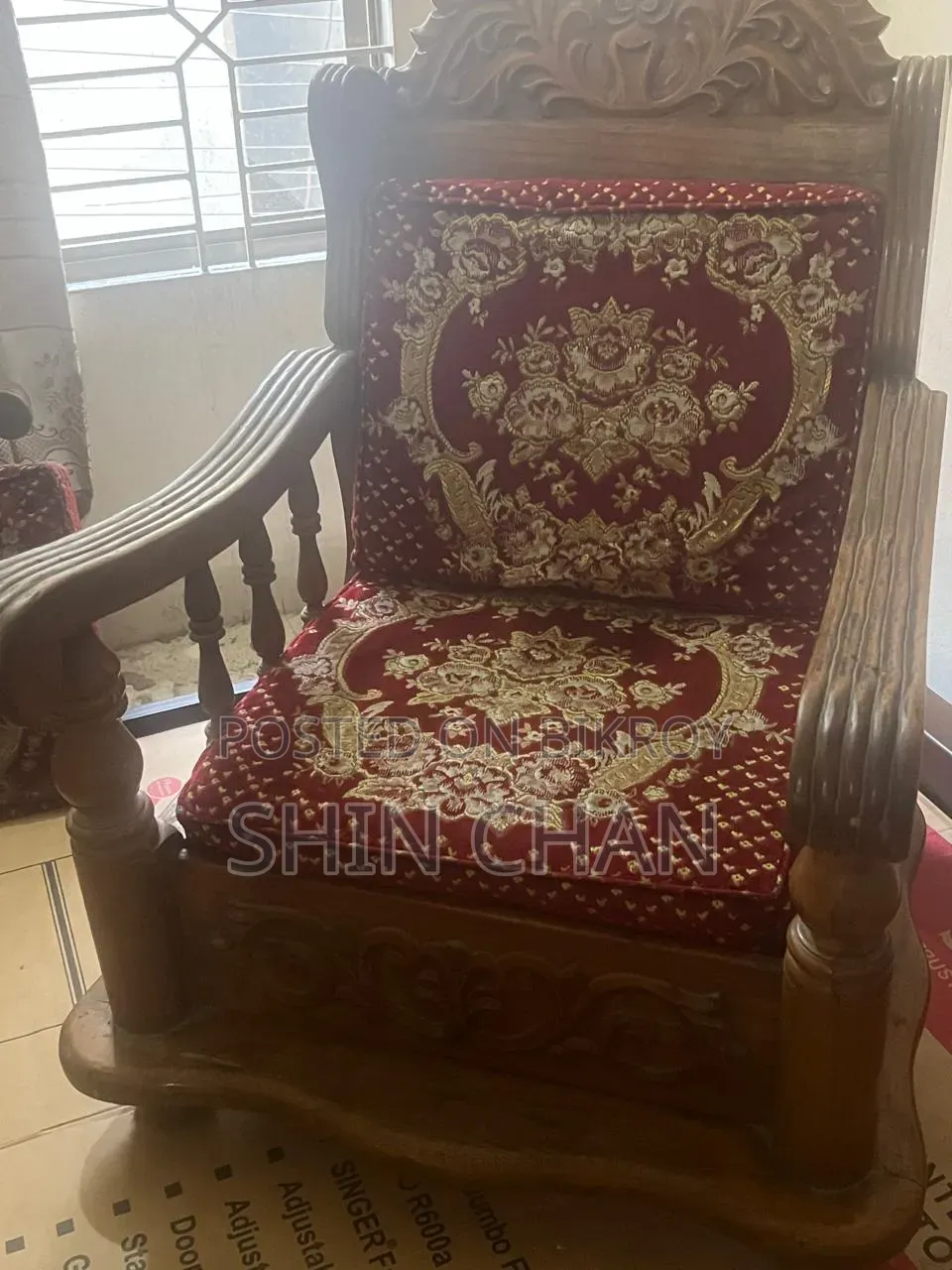 Wooden Sofa. 2 Pcs