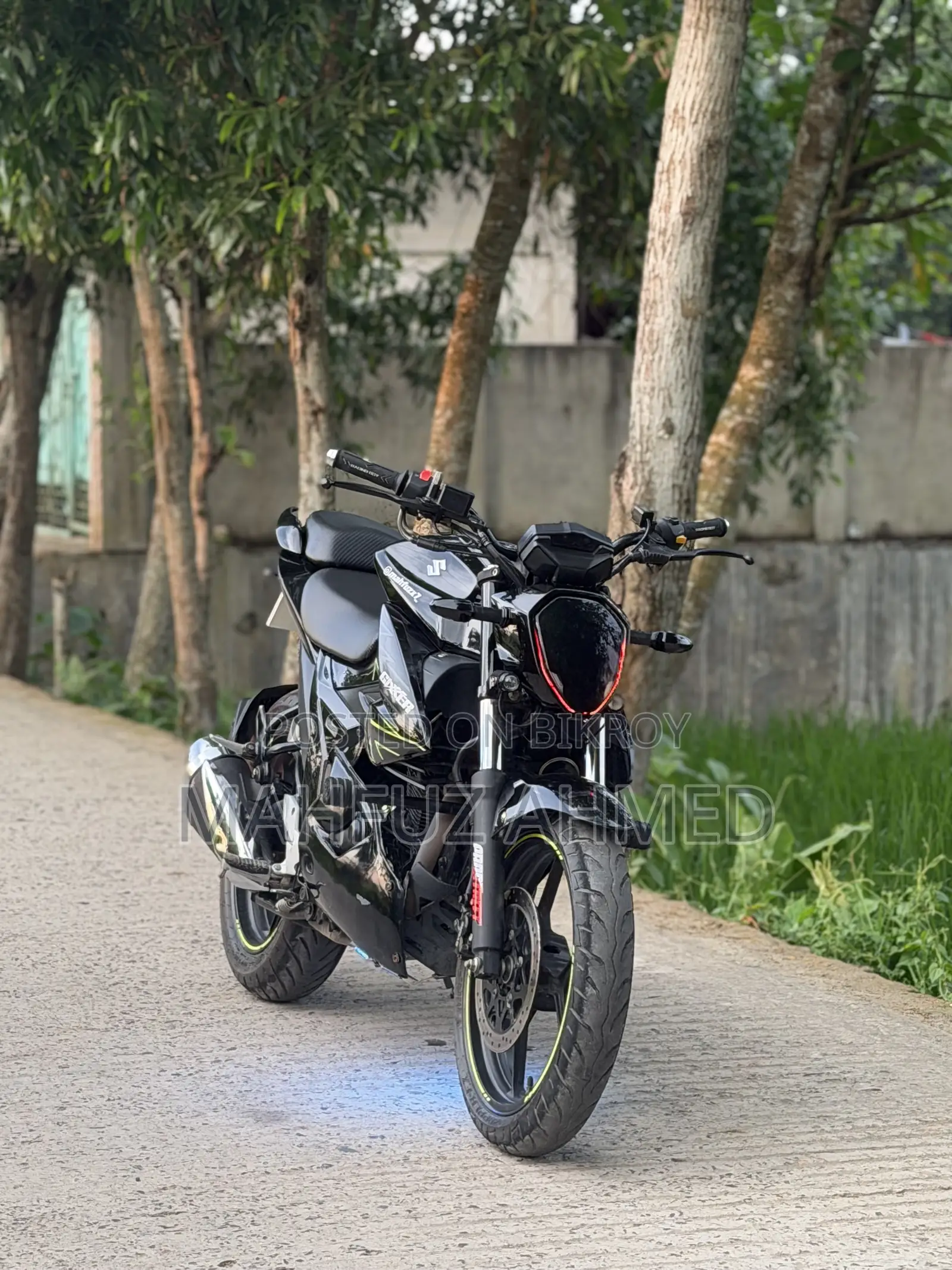 Suzuki Gixxer 2024 Black