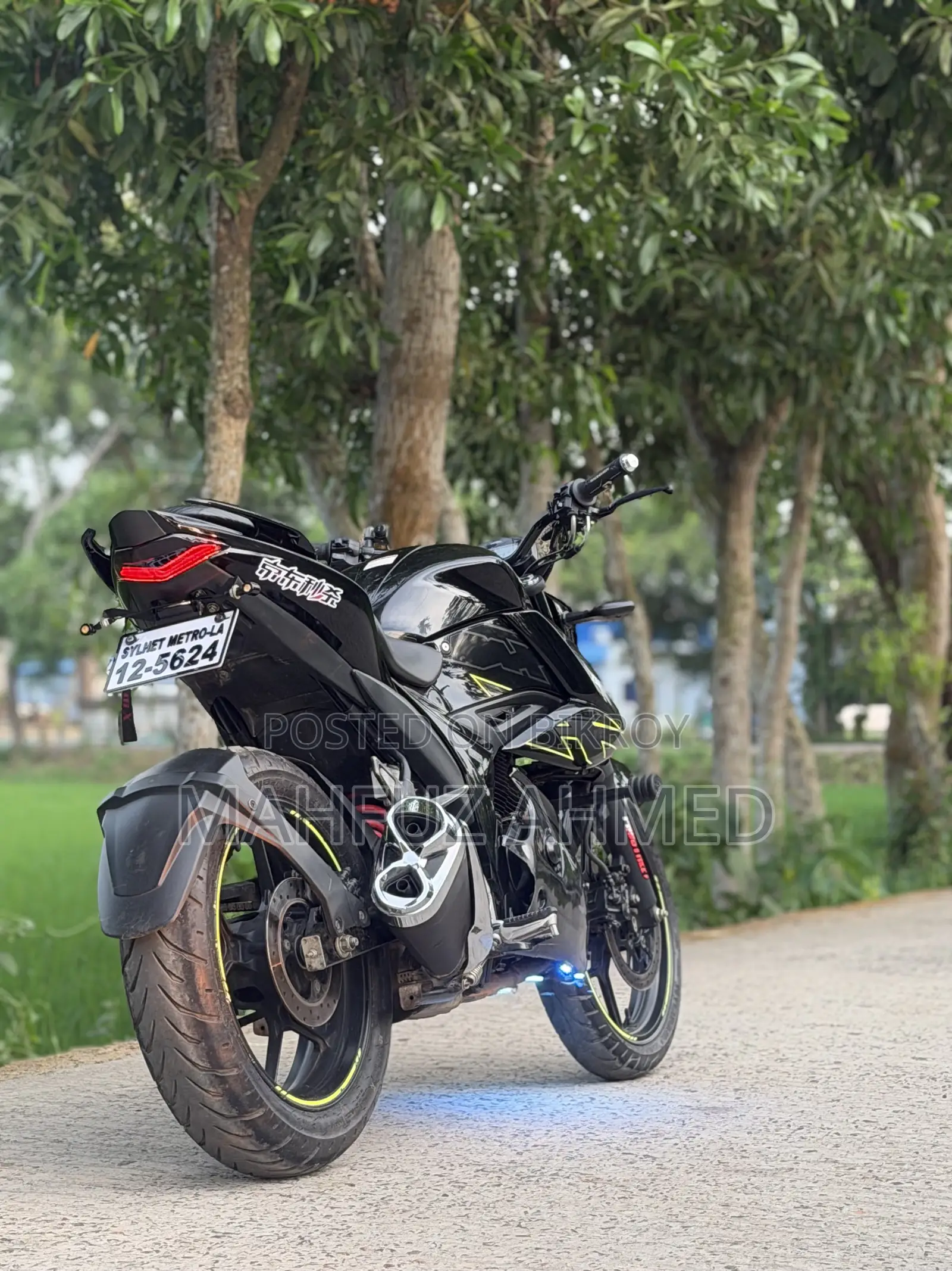 Suzuki Gixxer 2024 Black