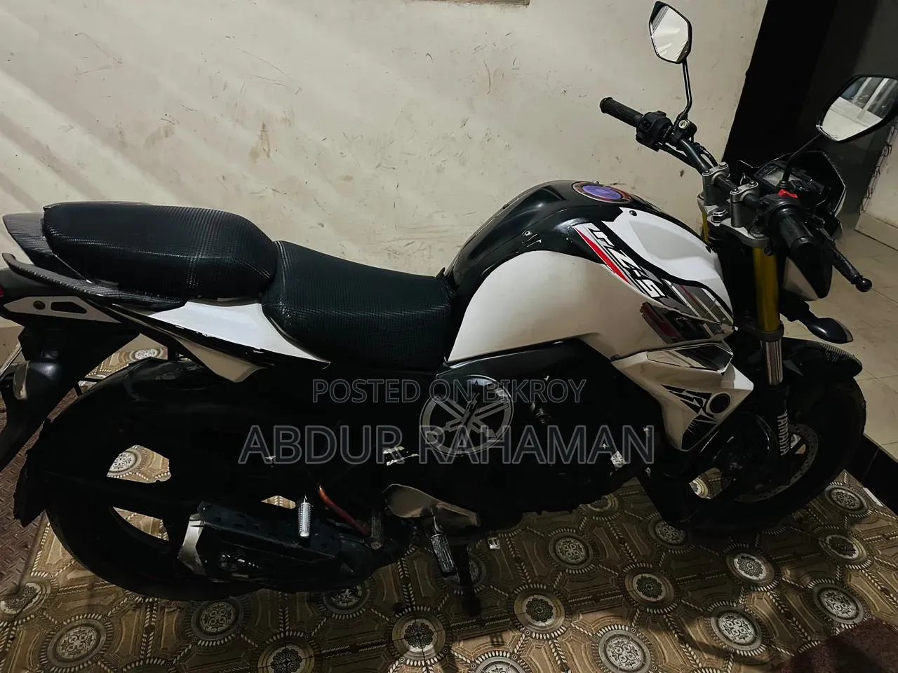 Yamaha FZS V2 2018 White