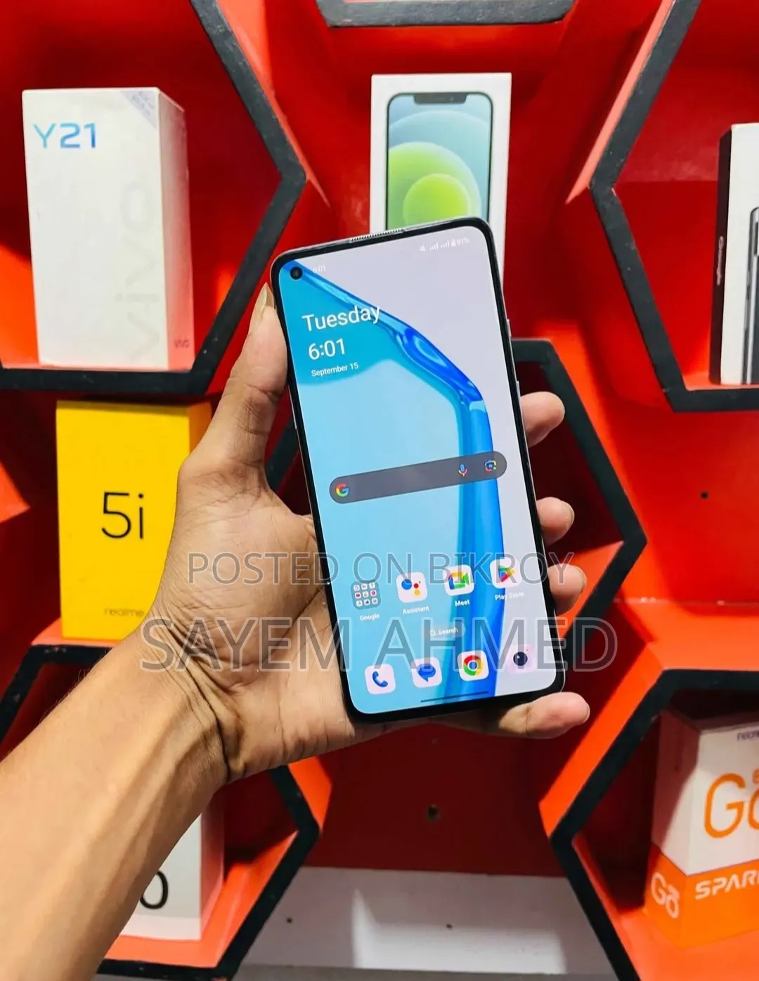 OnePlus 9R 256 GB Blue