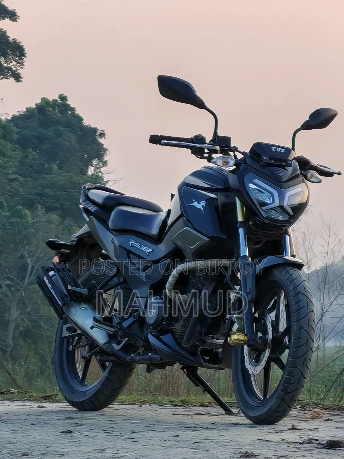 টিভিএস রাইডার ১২৫ ২০২৫ ব্ল্যাক
