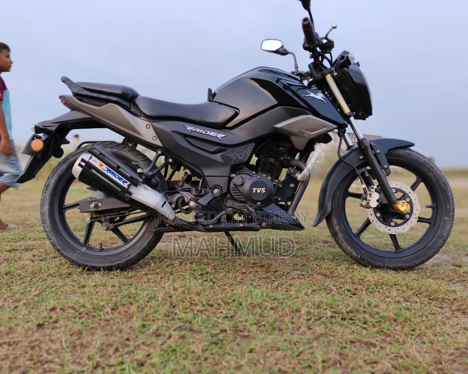 টিভিএস রাইডার ১২৫ ২০২৫ ব্ল্যাক