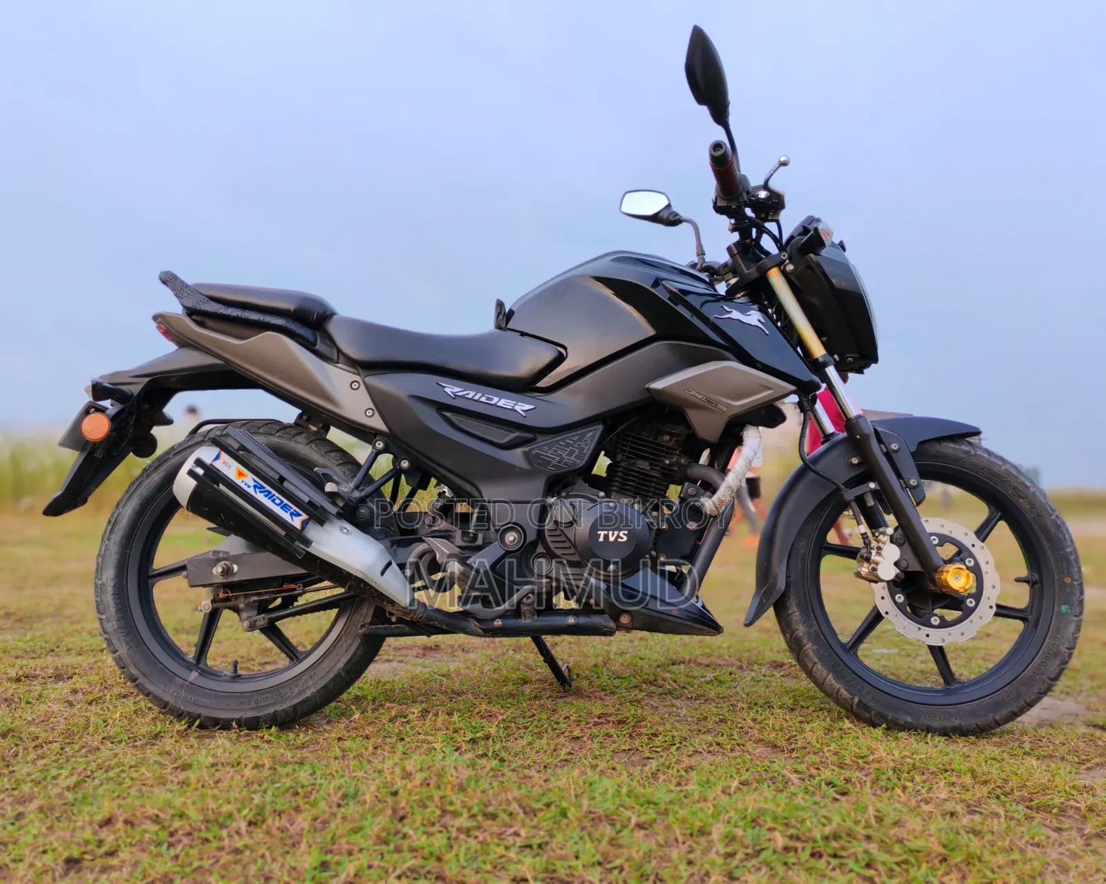 টিভিএস রাইডার ১২৫ ২০২৫ ব্ল্যাক