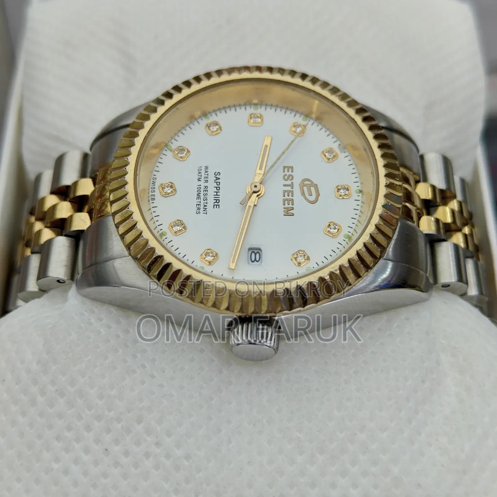 ESTEEM Swiss EB Gold Two-Tone Classic Watch