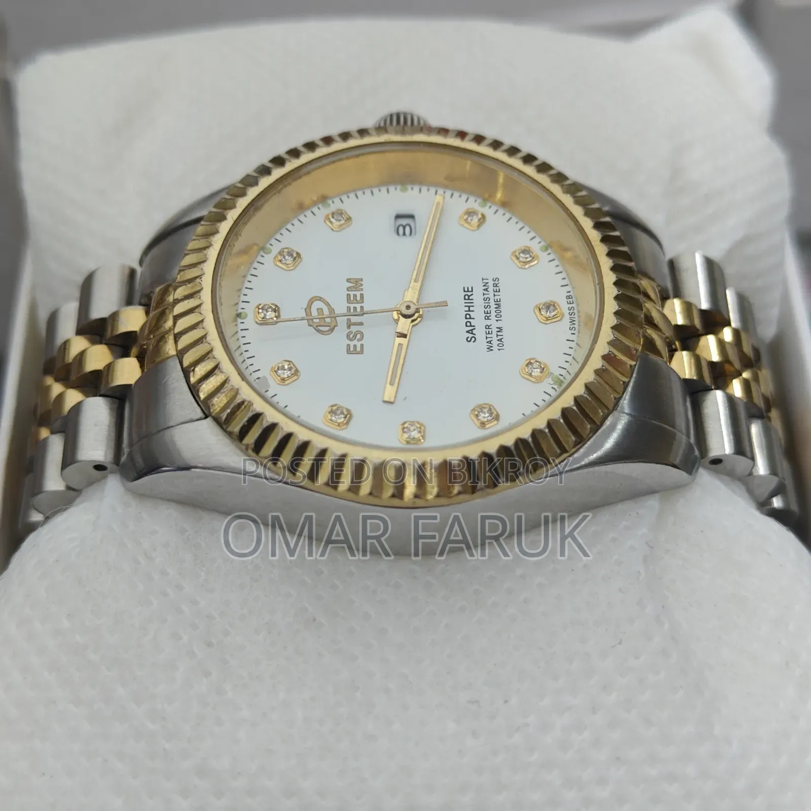 ESTEEM Swiss EB Gold Two-Tone Classic Watch