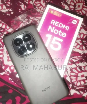 New Xiaomi Redmi Note 15 128 GB Black