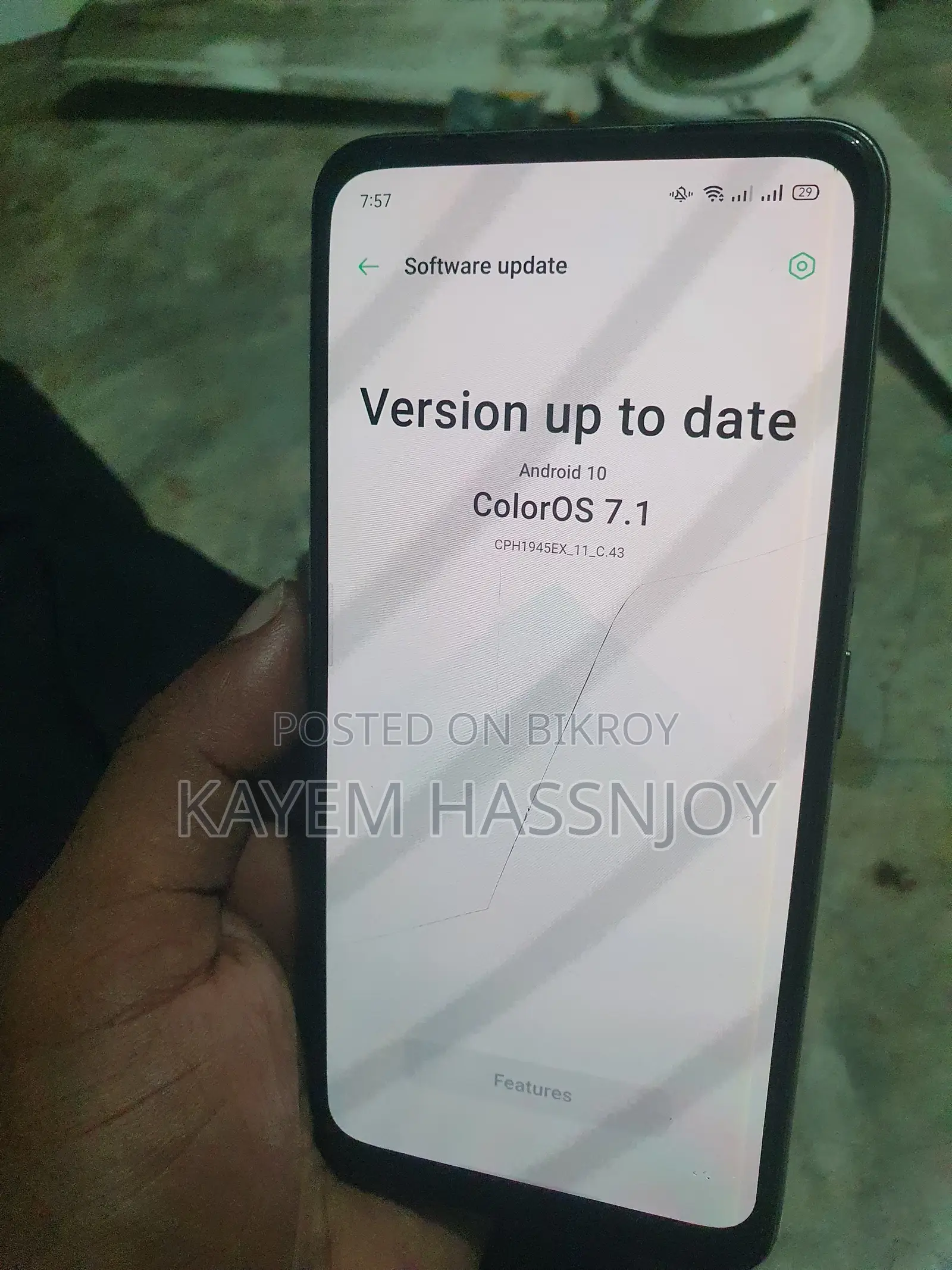 Oppo Reno 2Z 256 GB Silver