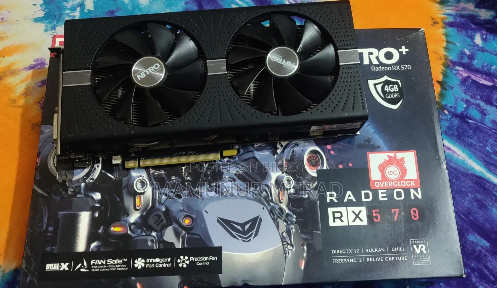 Sapphire Nitro+ Rx570 4gb Ddr5 Oc