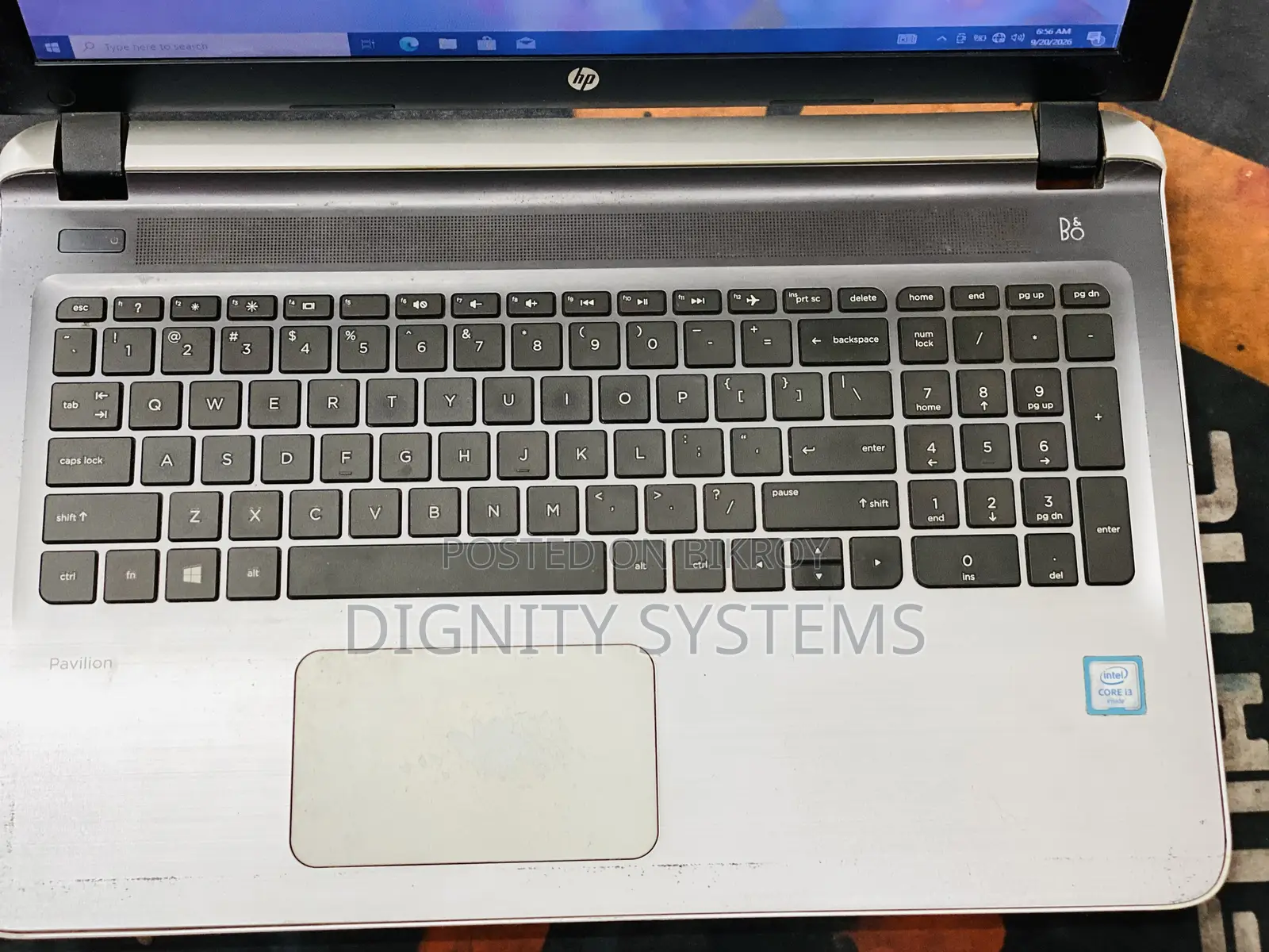 HP Laptop 8GB RAM Intel Core i3 128GB SSD