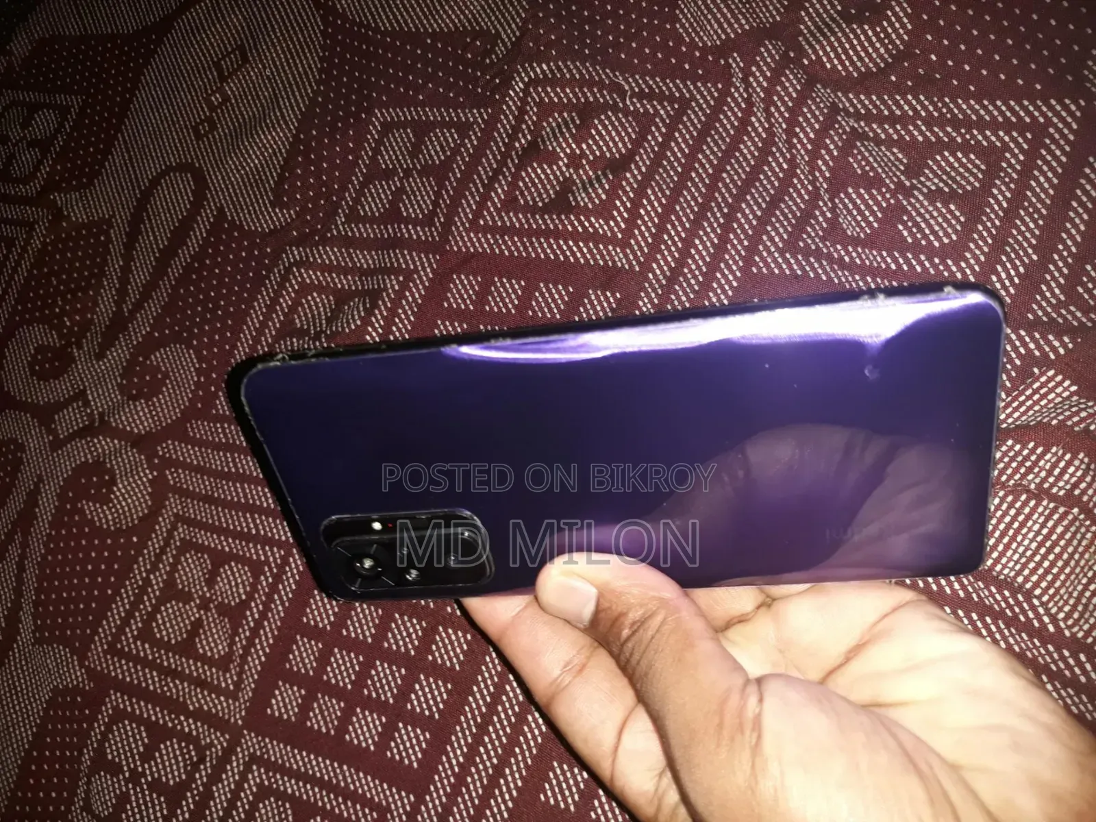 শাওমি রেডমি নোট ১০ ১২৮ জিবি পার্পল