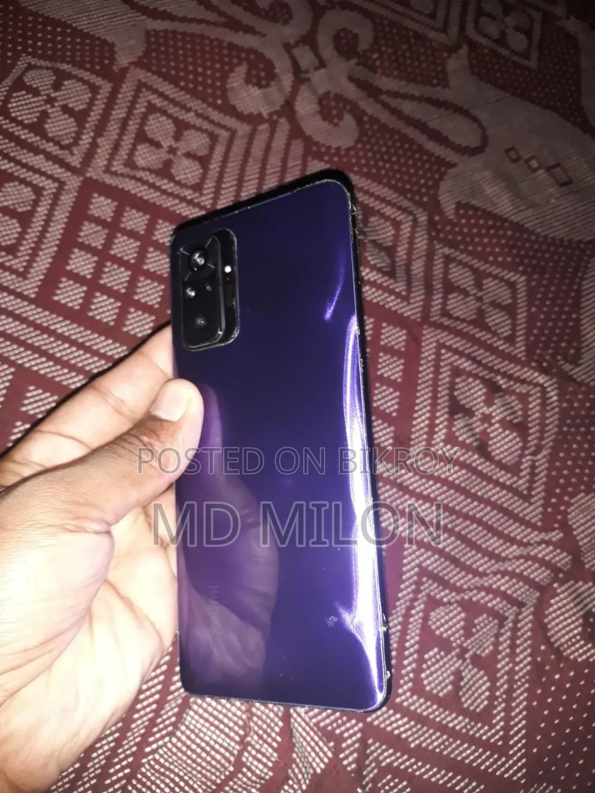 শাওমি রেডমি নোট ১০ ১২৮ জিবি পার্পল