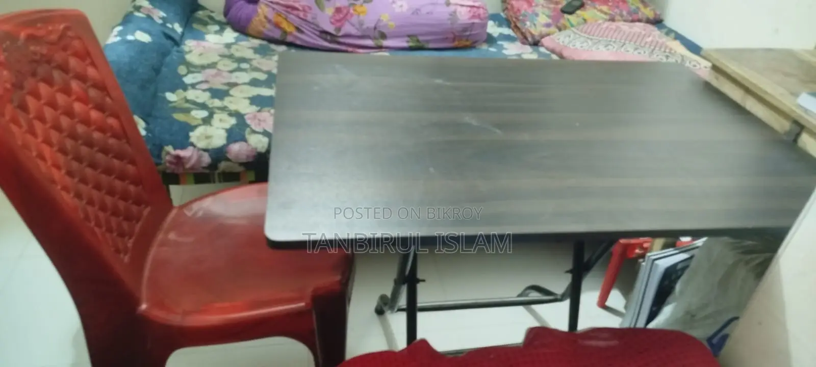 Used Study Table (Minimalist Design, Spacious & Clean)