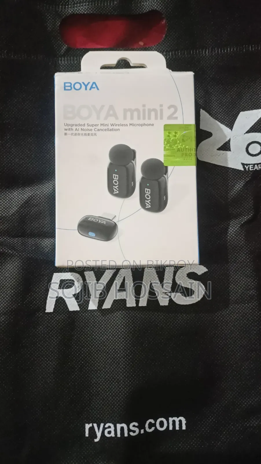 Boya Mini 2 Wireless Microphone