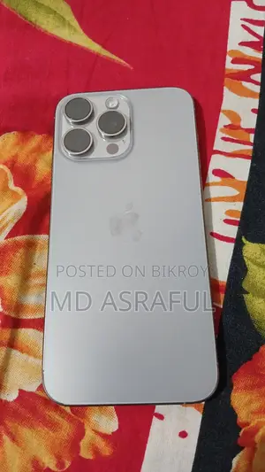অ্যাপল আইফোন ১৫ প্রো ম্যাক্স ২৫৬ জিবি গ্রে