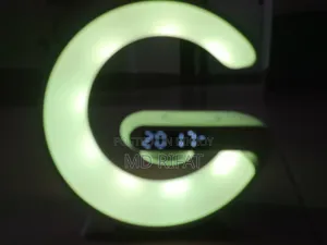 G36 Digital Clock and Sound Box iPhone Wireless Charging