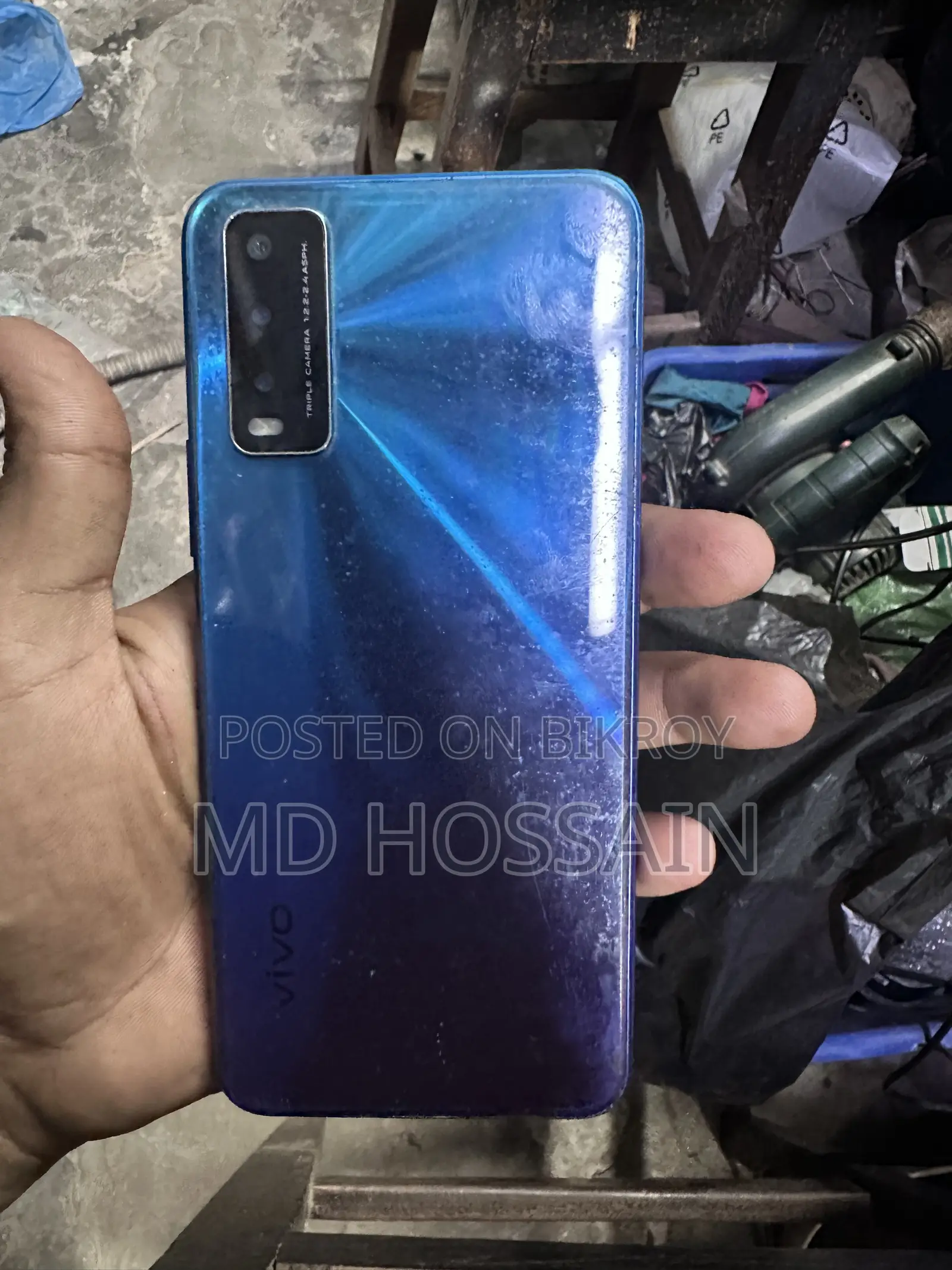 Vivo Y20 64 GB Blue
