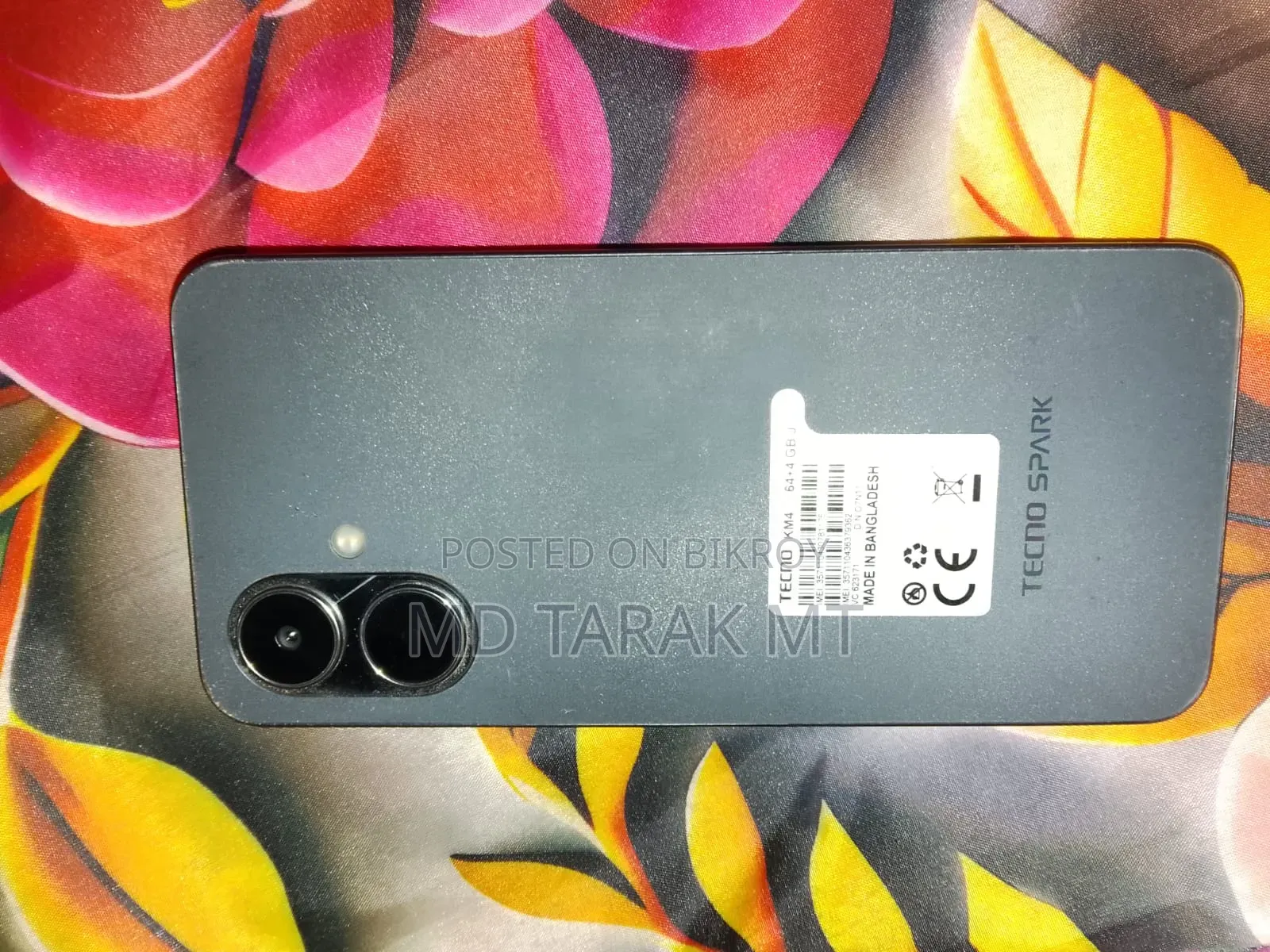Tecno Spark Go 64 GB Black