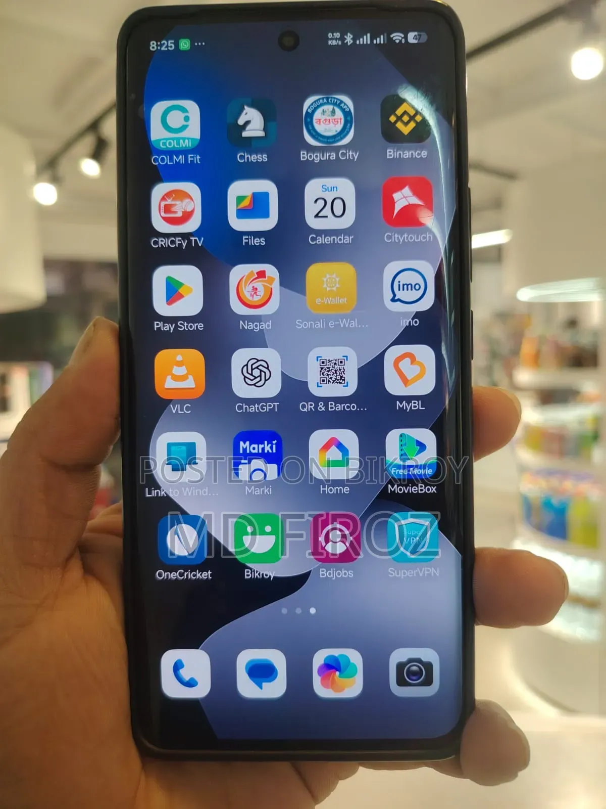 নতুন শাওমি রেডমি নোট ১৫ ১২৮ জিবি ব্ল্যাক