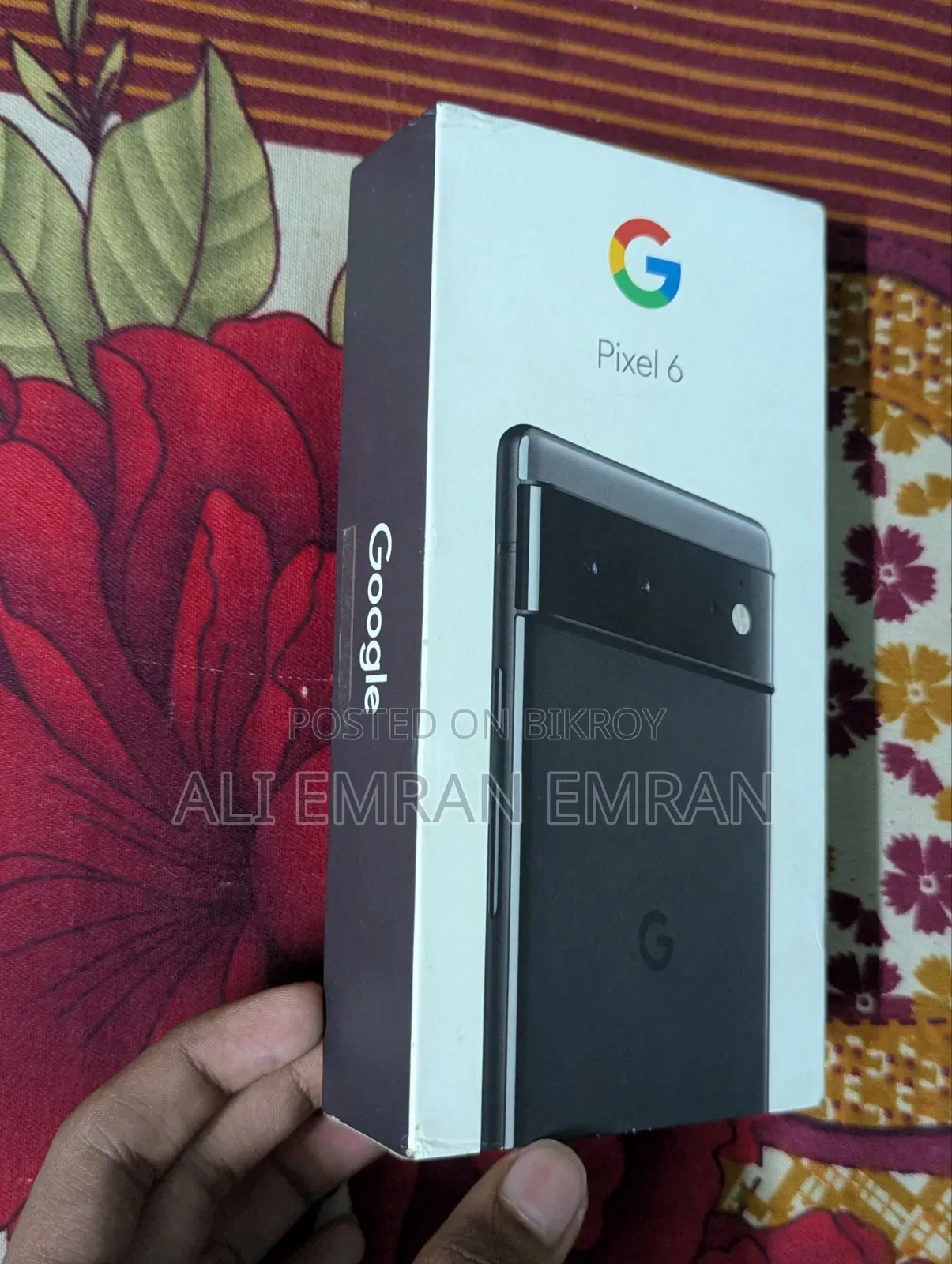 গুগল পিক্সেল ৬ ১২৮ জিবি ব্ল্যাক
