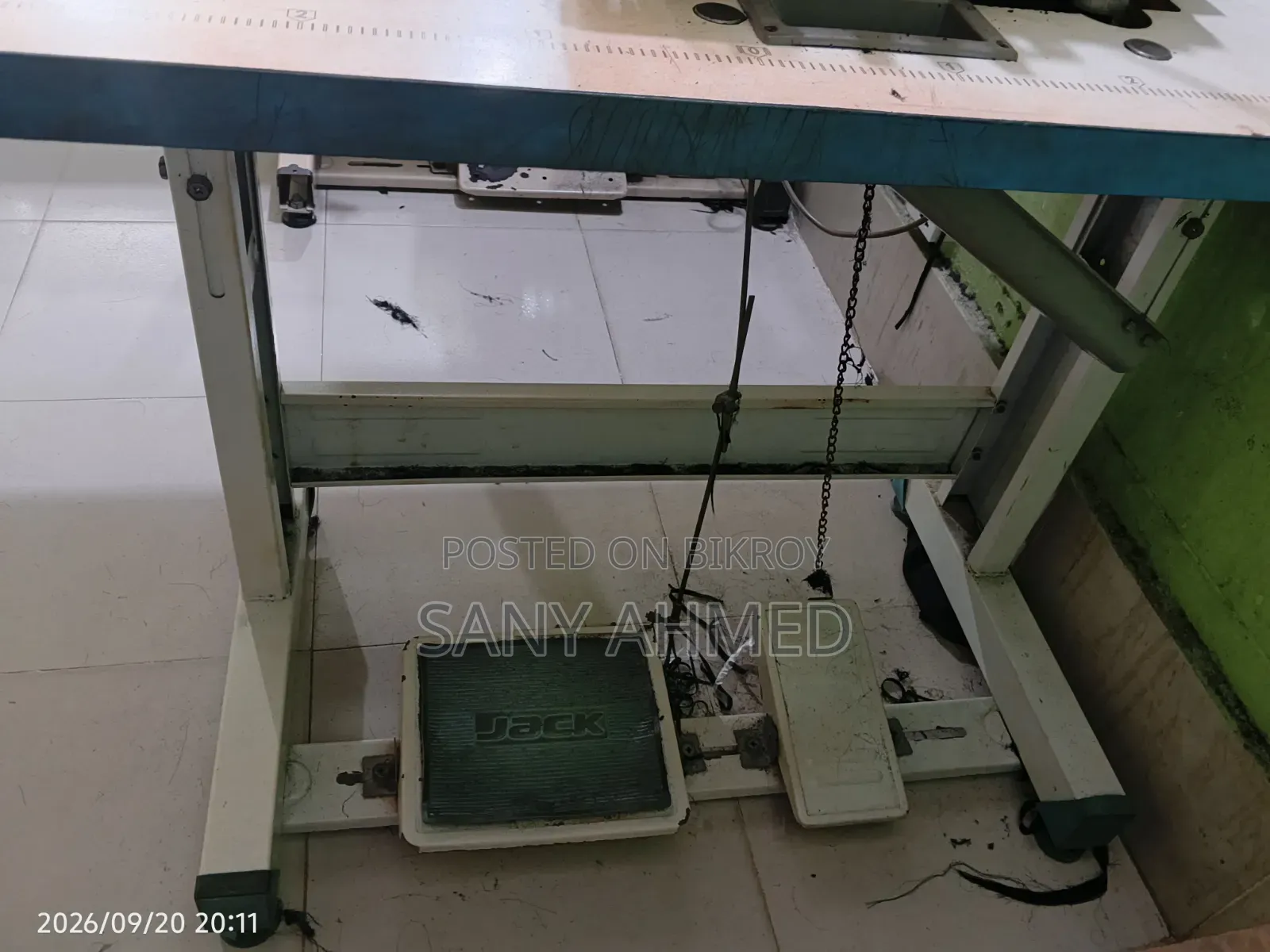 ২ জ্যাক এফ৪ সেলাই মেশিন ১ জ্যাক ই৪এস