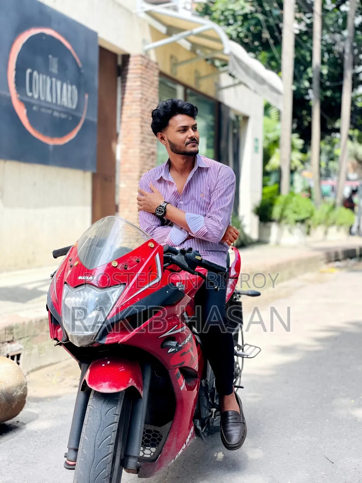Suzuki Gixxer 2017 Red